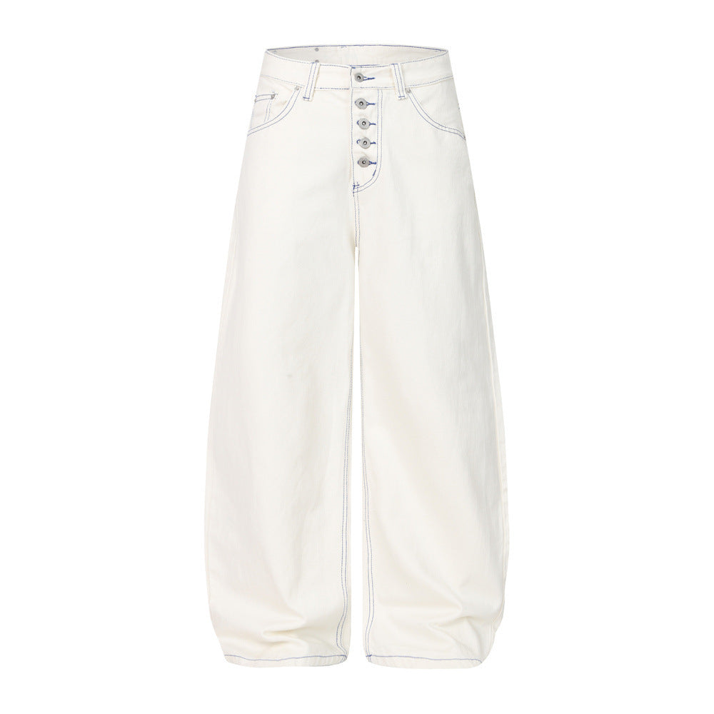 Loose wide leg jeans