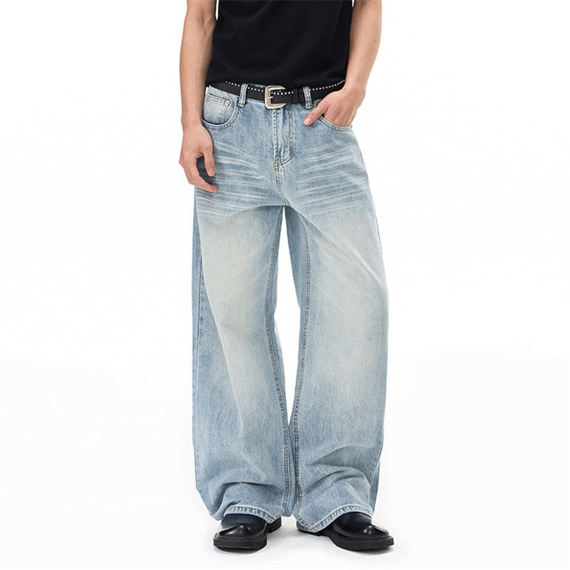 Loose straight leg jeans