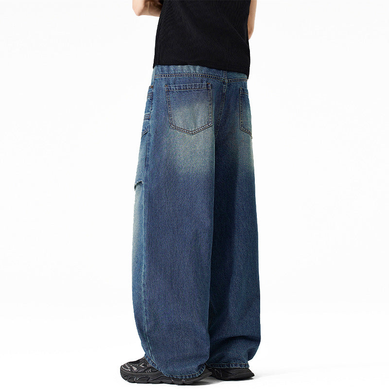 wide-leg jeans