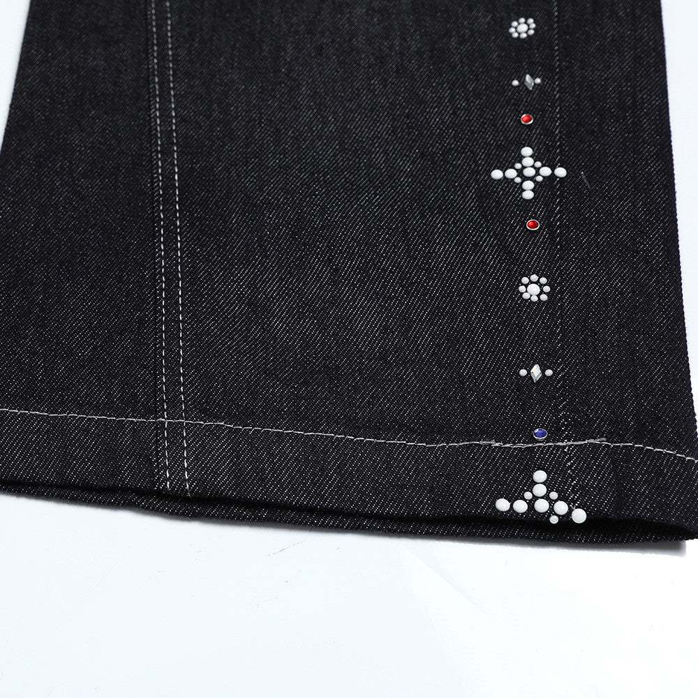 Loose straight leg jeans