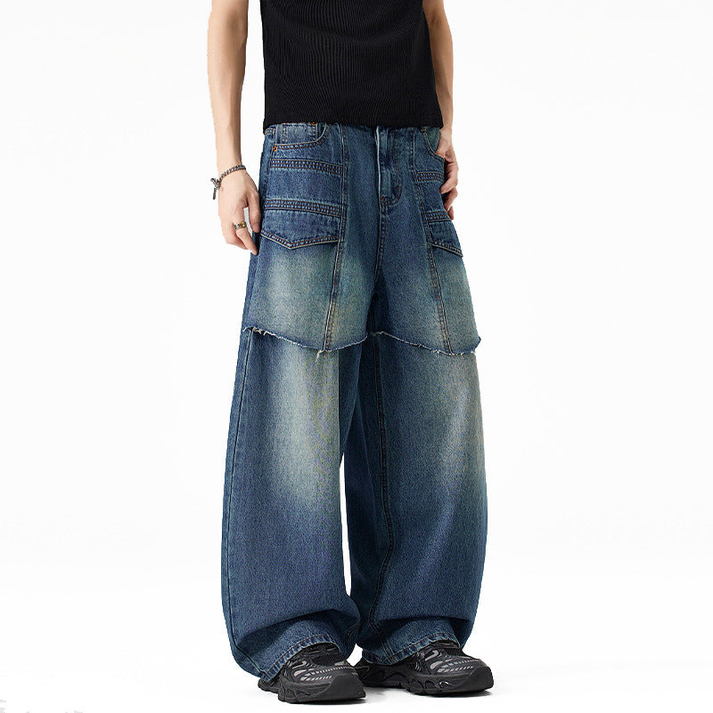 wide-leg jeans