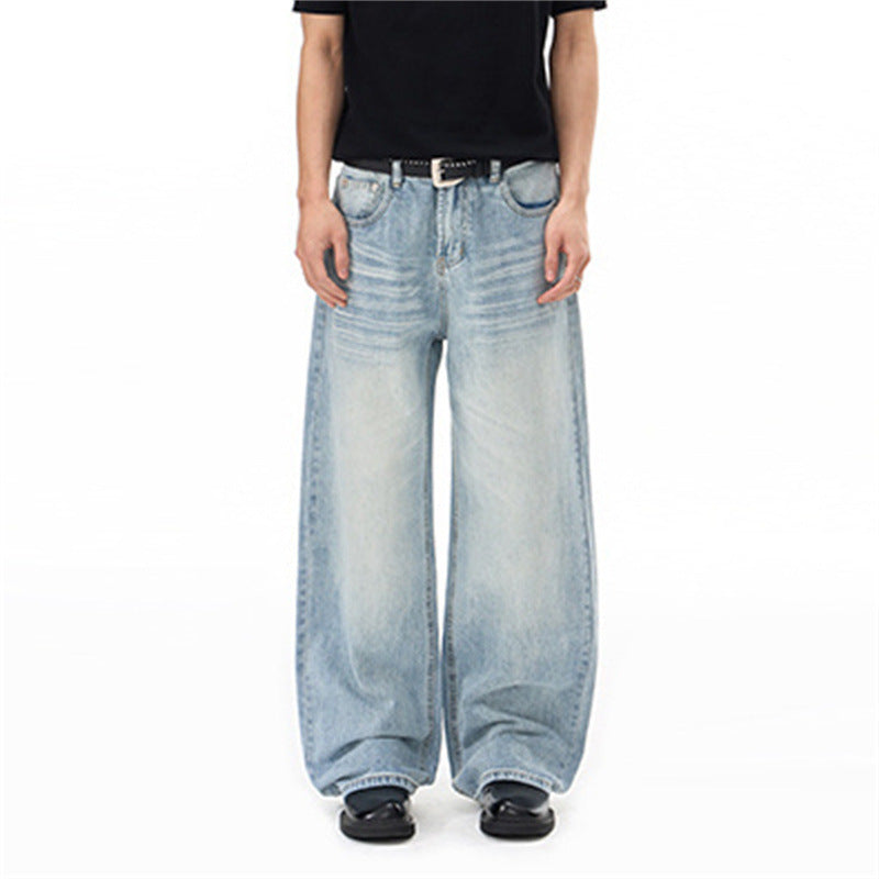 Loose straight leg jeans