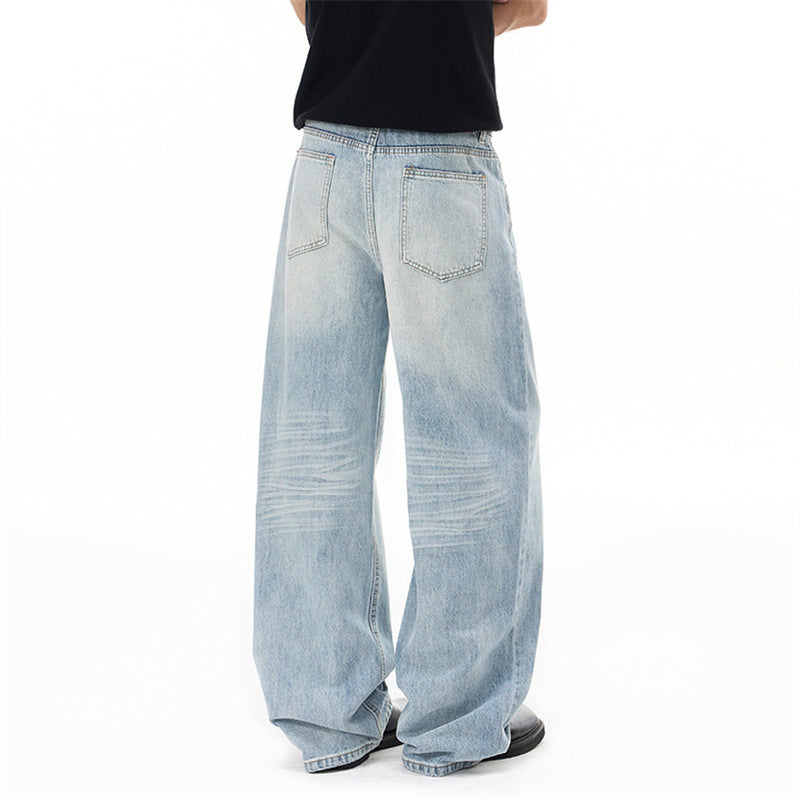 Loose straight leg jeans