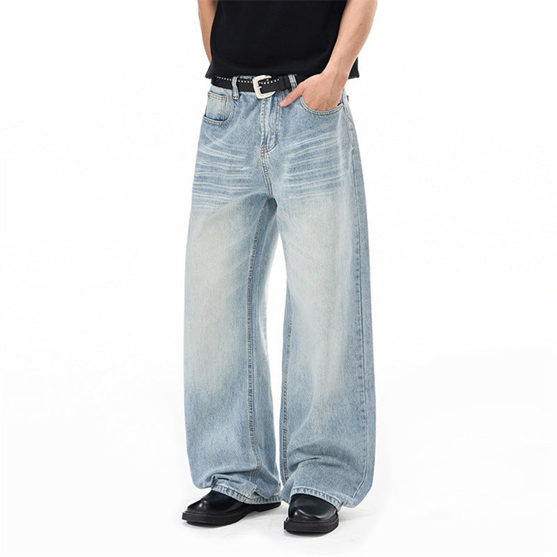 Loose straight leg jeans