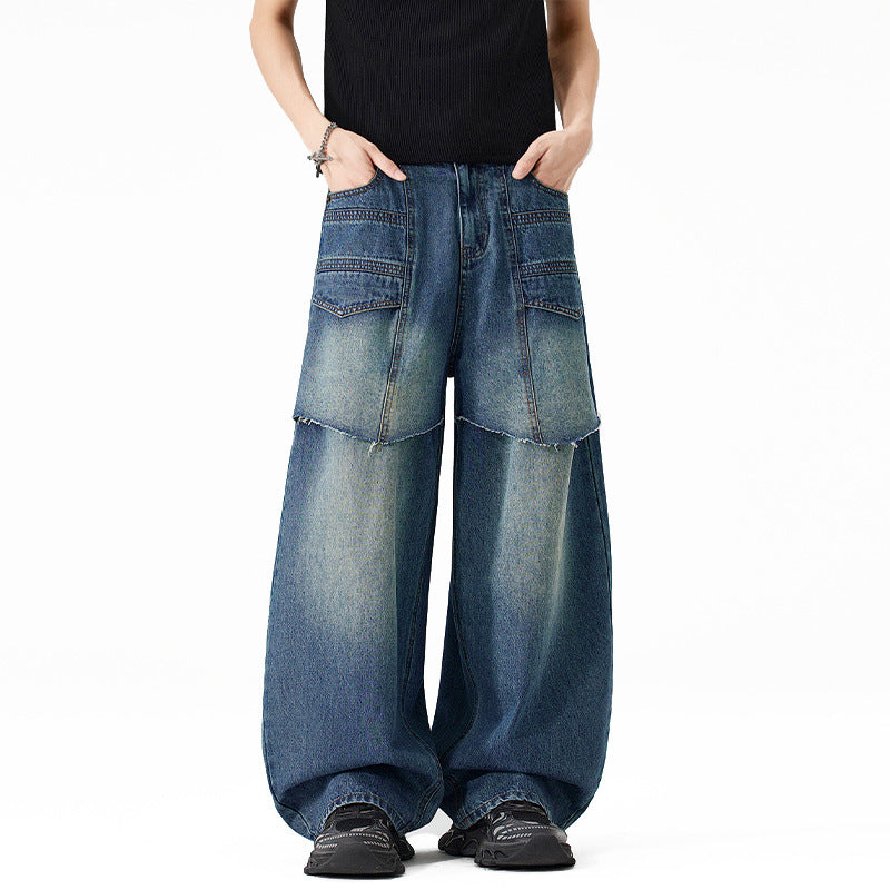 wide-leg jeans