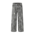 Ink tie dye jeans