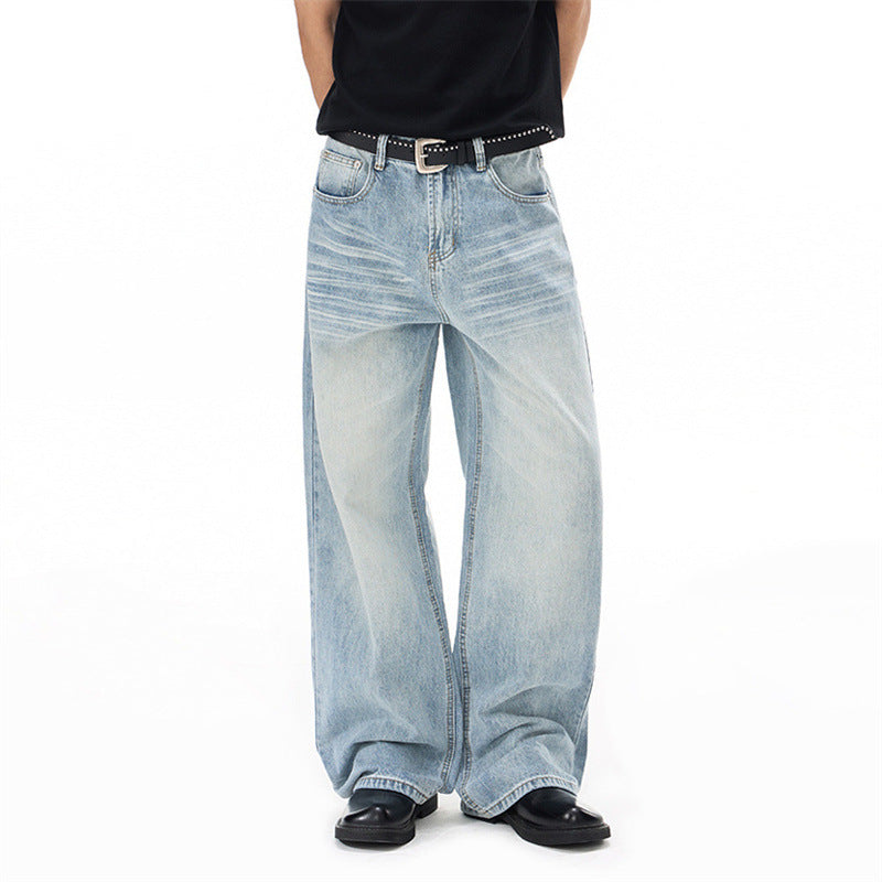 Loose straight leg jeans