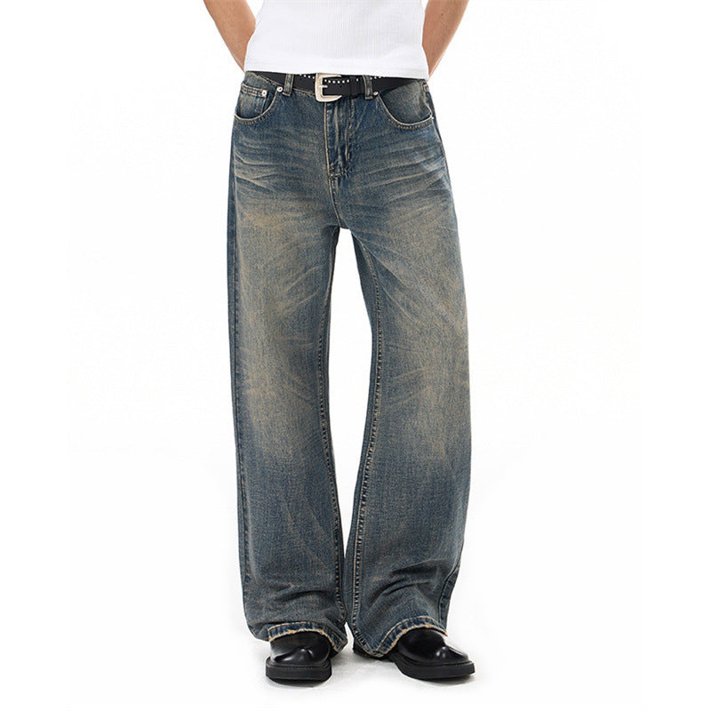 Loose straight leg jeans